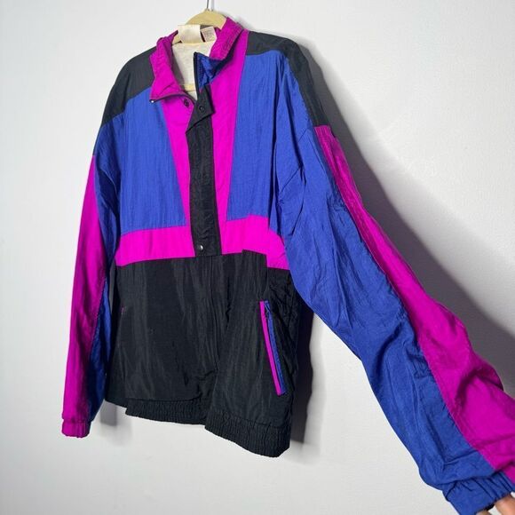 Vintage sport Essentials color block jacket size XL - Picture 3 of 6